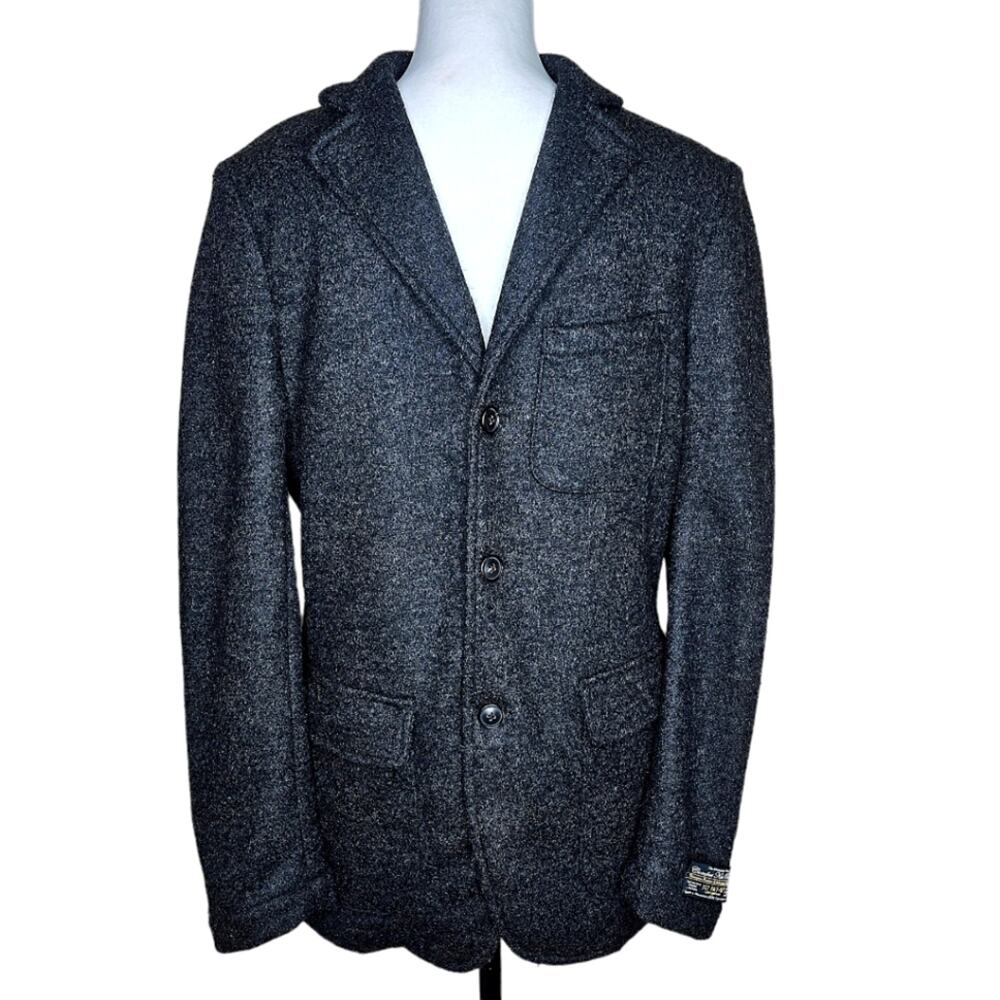 1st PAT-RN Comfort Knit Blazer Wool‎ Gray Size S